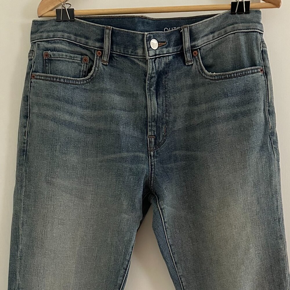 Outerknown Jeans - Local Straight Fit - 32x30 - Baja Blue - Picture 2 of 10